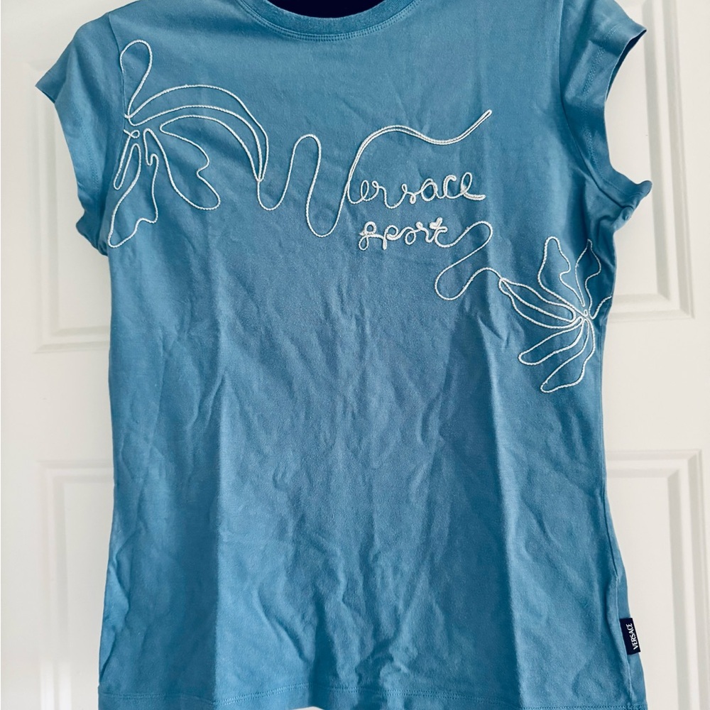 Versace Sport Blue Tee